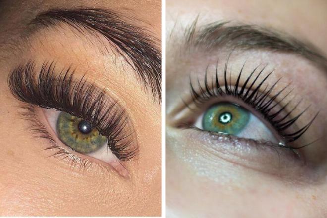 Pose de cils /Cils à cils